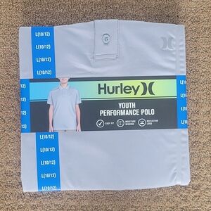 Hurley Youth Polo - Light Gray